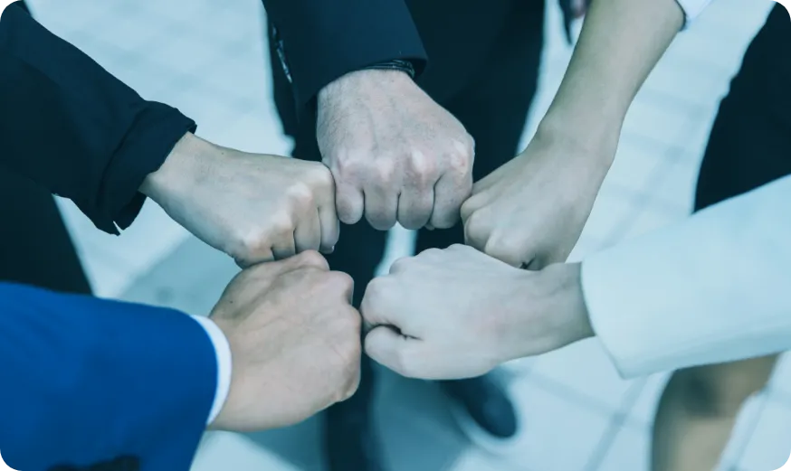 business-team-concept-with-fists